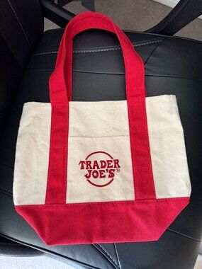 TRADER JOE'S - Mini Tote Bag NWOT